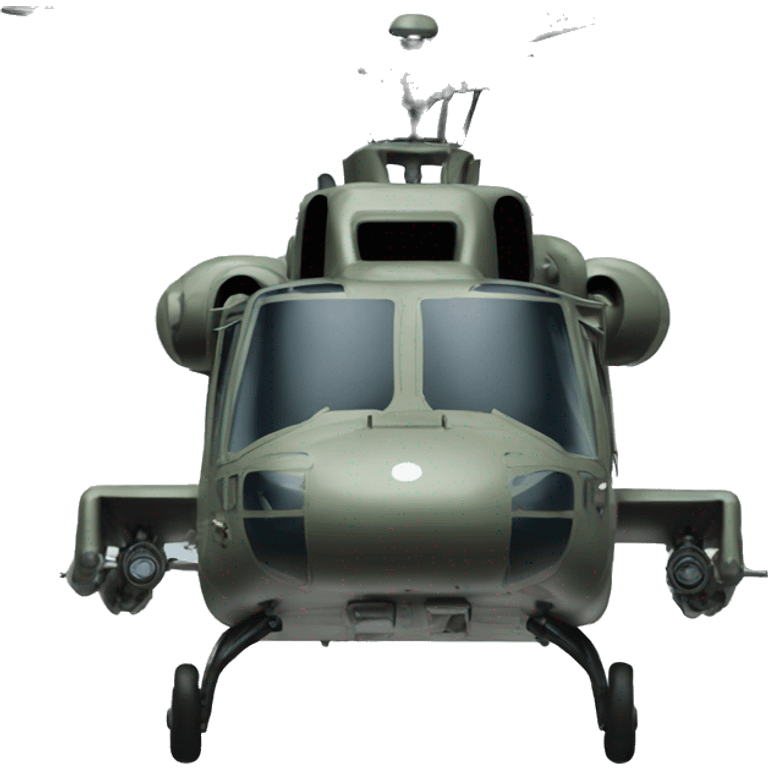 military helicopter emoji