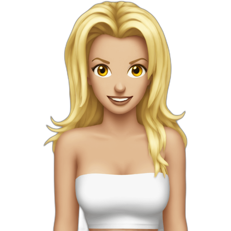 Britney spears, toxic emoji