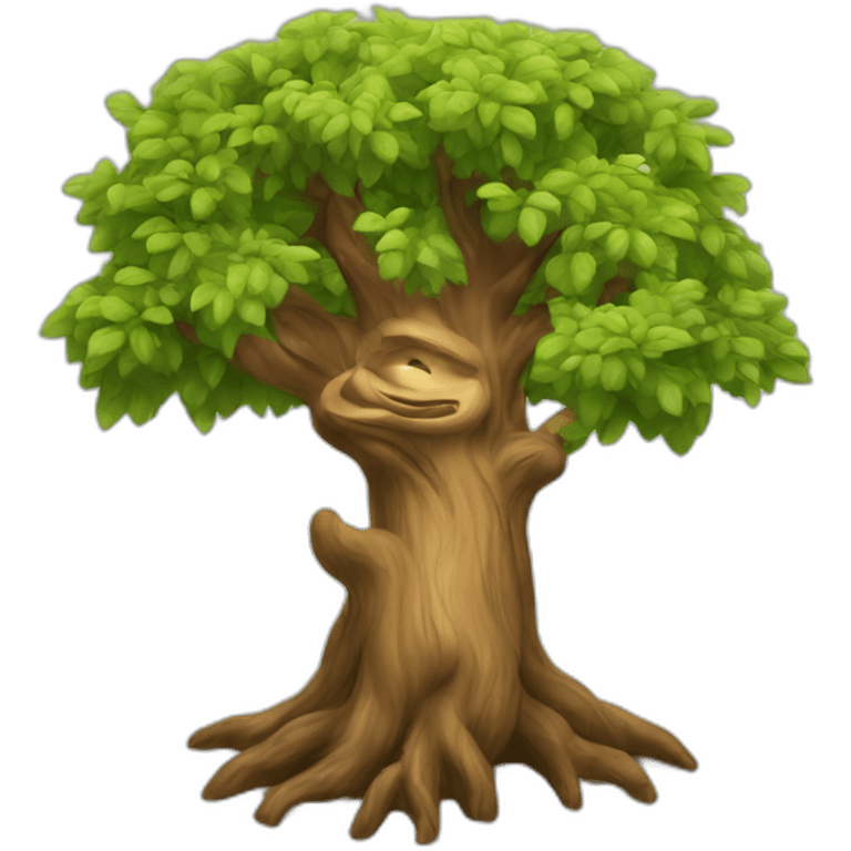 wise tree emoji