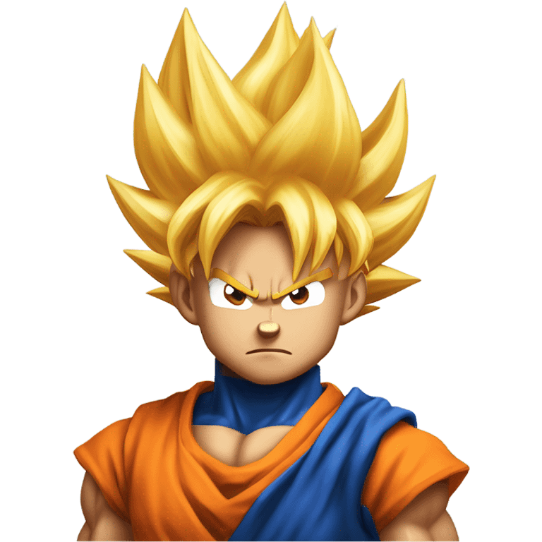 Mad ssj goku emoji