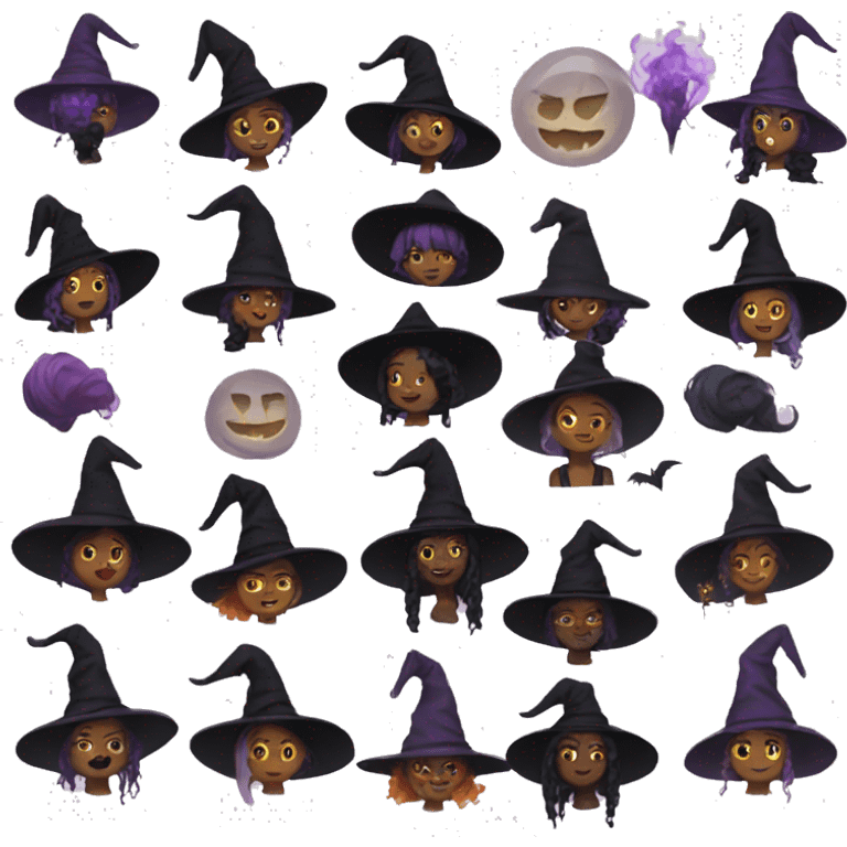 Witch aesthetic  emoji