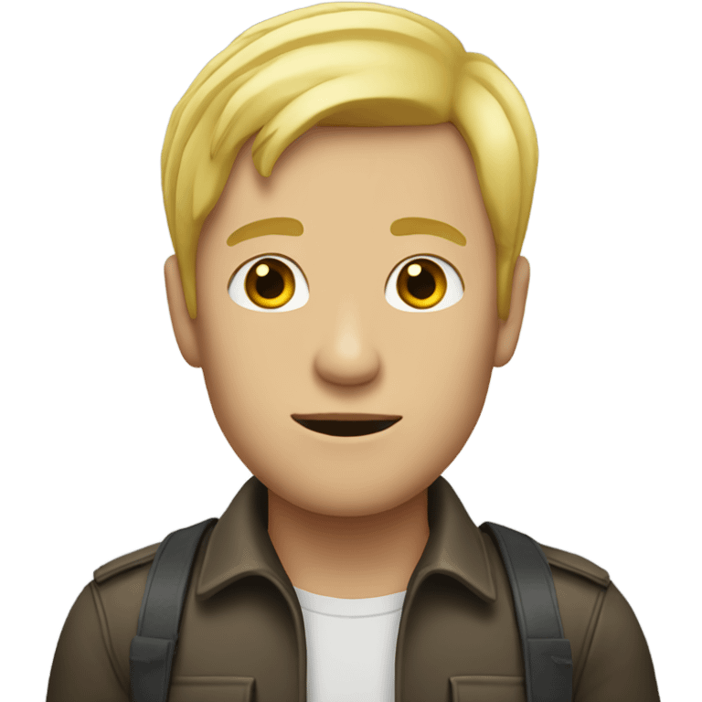 Men with blonde hair emoji