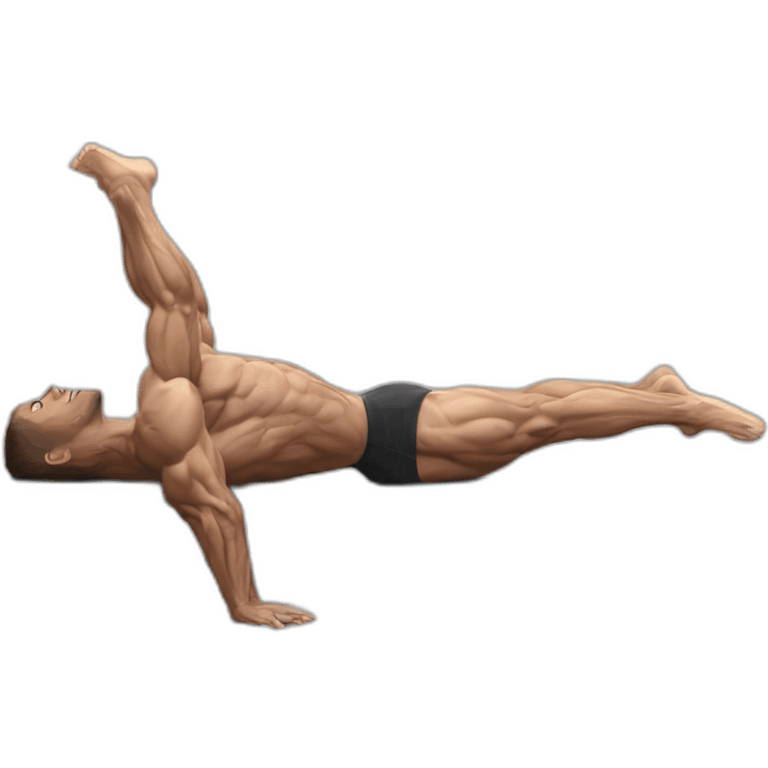 Calisthenics planche emoji