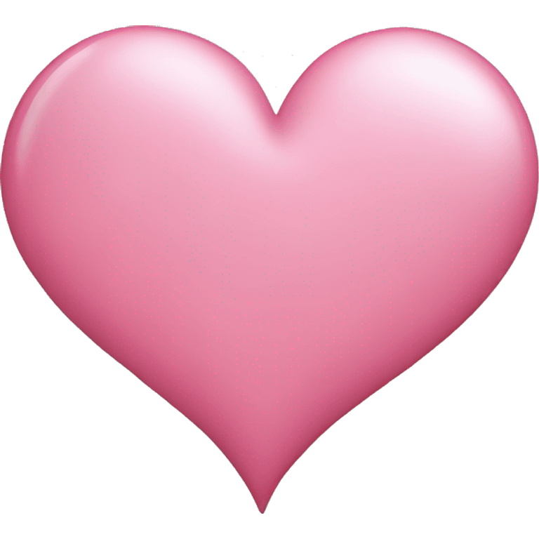 pink basic heart emoji