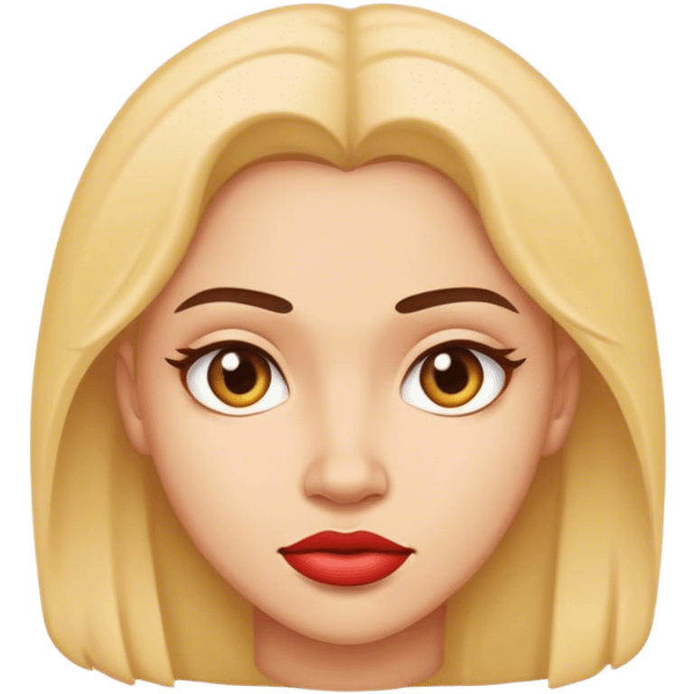 Mujer fea emoji