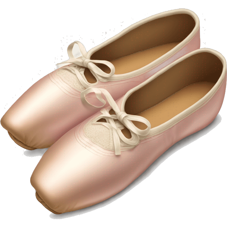 Pointe shoes emoji