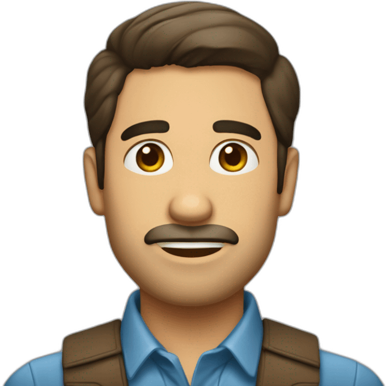 Hombre flaco rubio  emoji