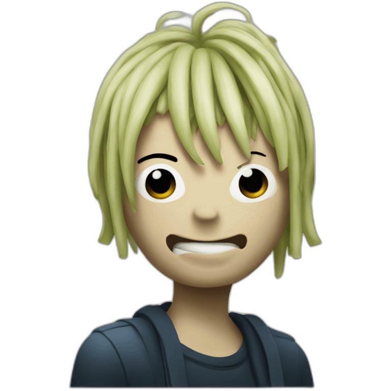 Noodle from gorillaz emoji