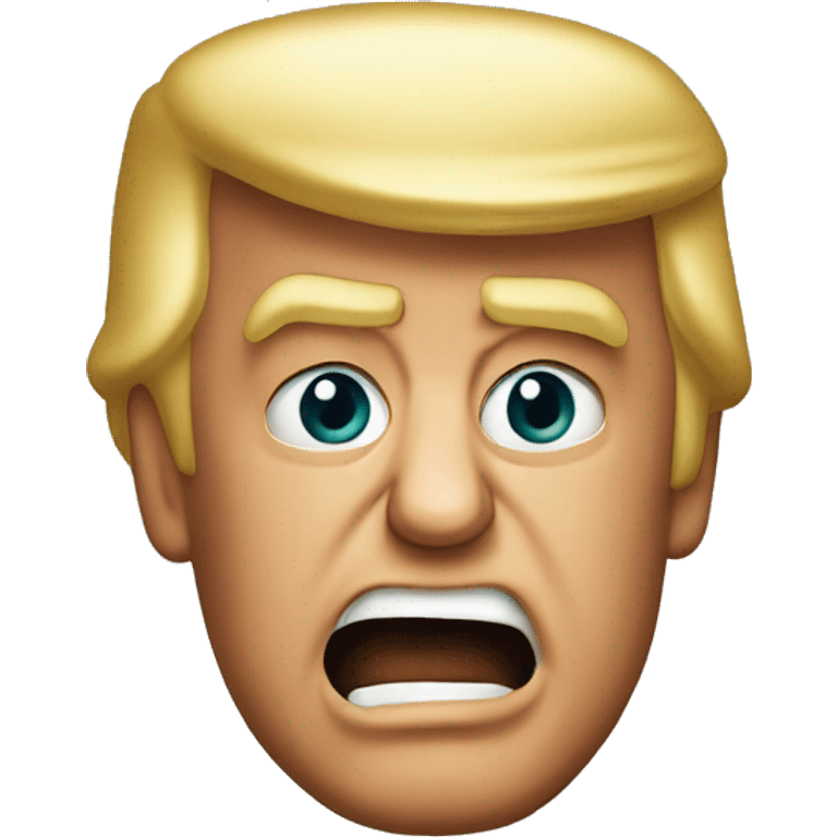 donald trump mad emoji