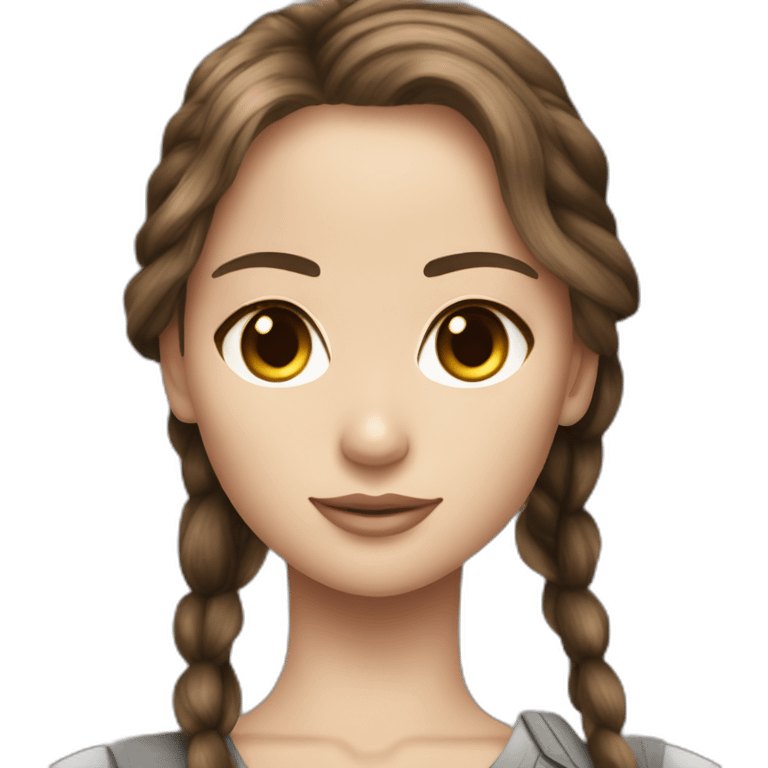 katniss everdeen Hunger Games Jennifer Lawrence emoji