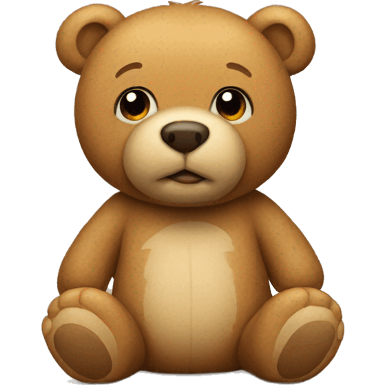 Light brown Teddy bear  emoji