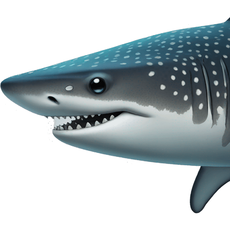 Whale shark emoji