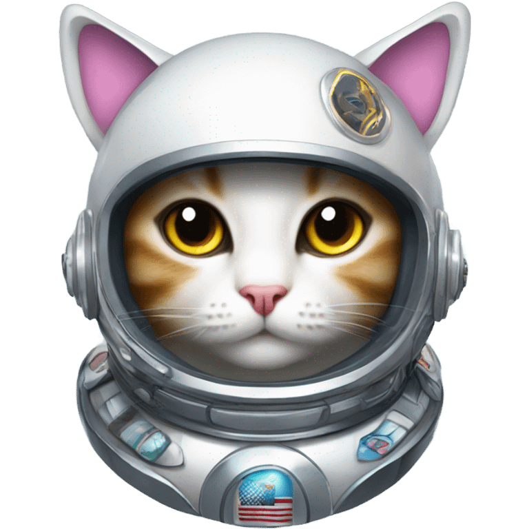 cat in a spacesuit emoji