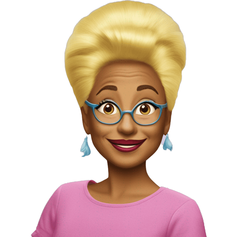 Michele Pawk as Mayzie La Bird in Seussical the Musical emoji