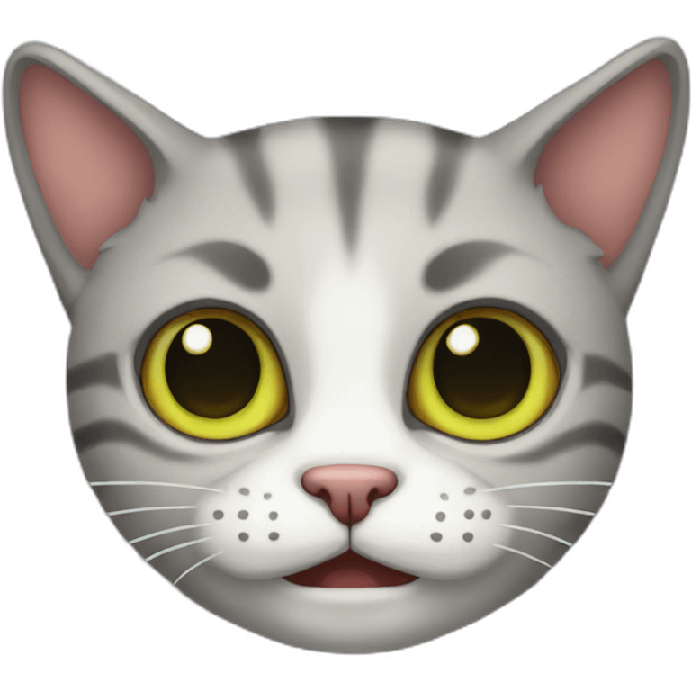 non-zombie cat emoji