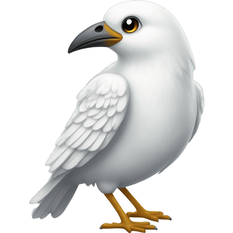 the white bird emoji