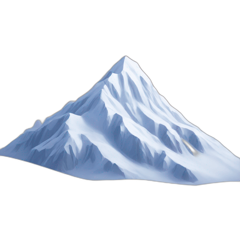 snow mountain emoji