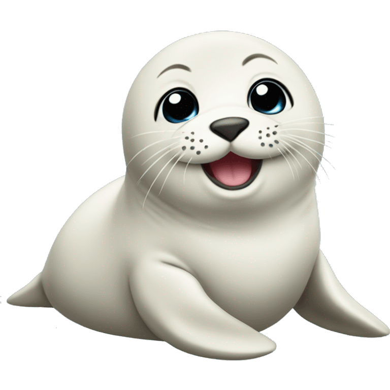 Cute baby seal emoji