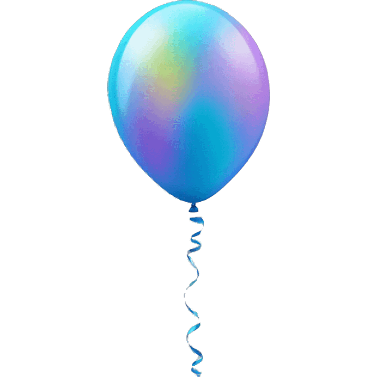 New Year's balloon emoji