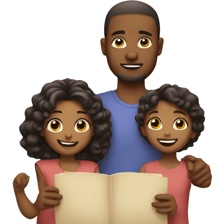 A cute family emoji