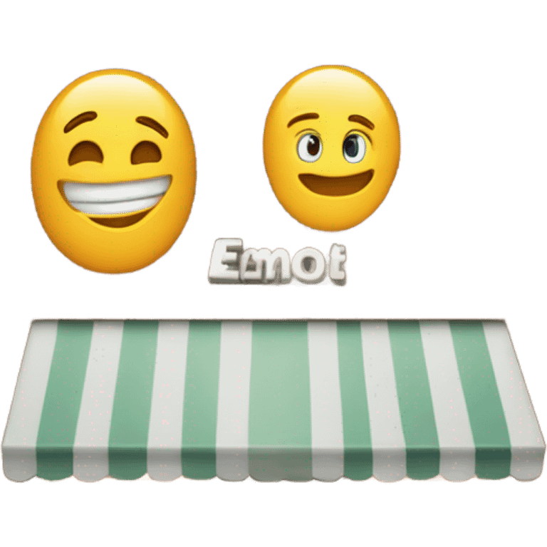 Booming business emoji