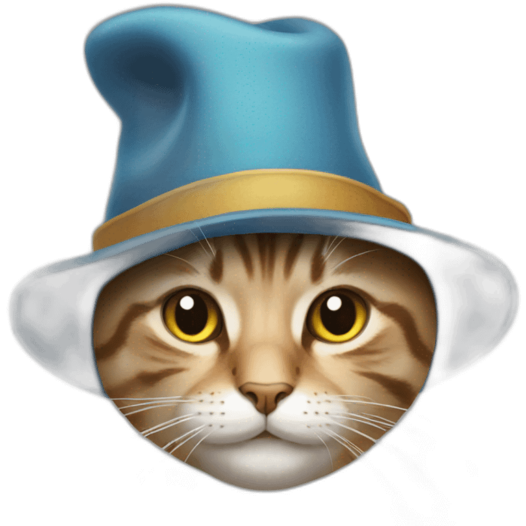 cat with hat emoji