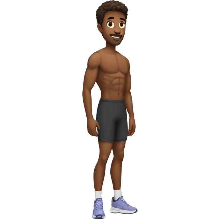 Fit man emoji