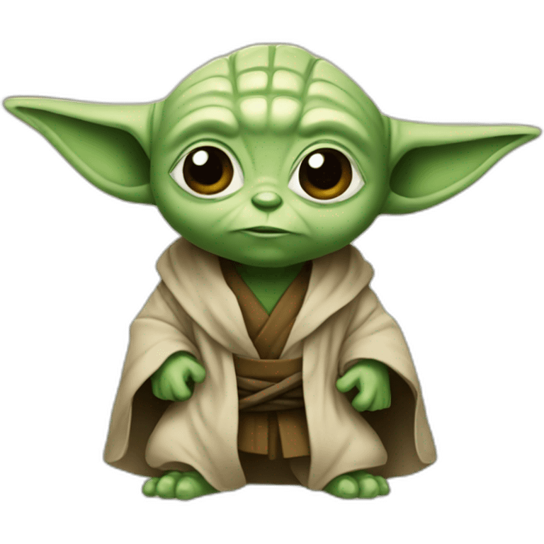 Mini yoda emoji