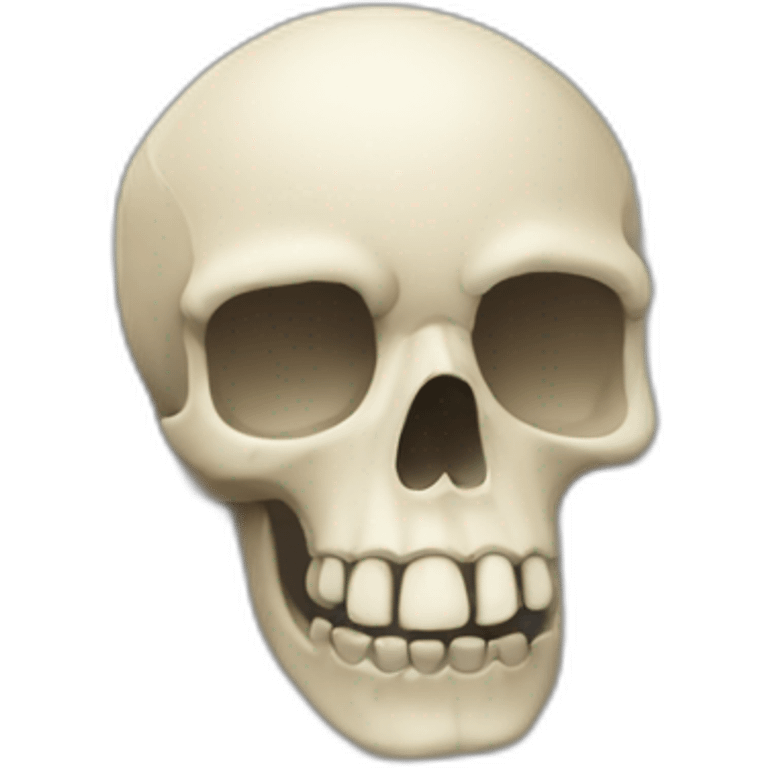 fragmented-skull emoji