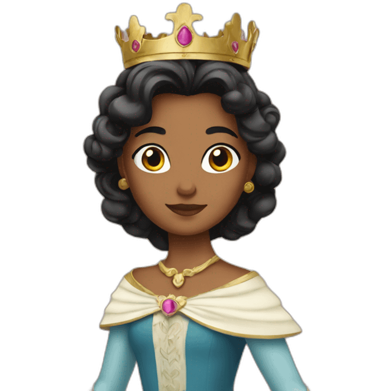 Princesa valiente emoji