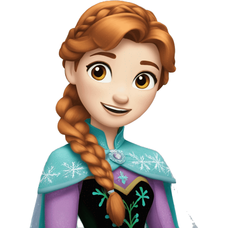 Princess Anna frozen emoji