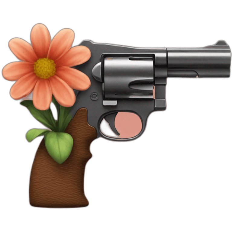 flower-gun emoji