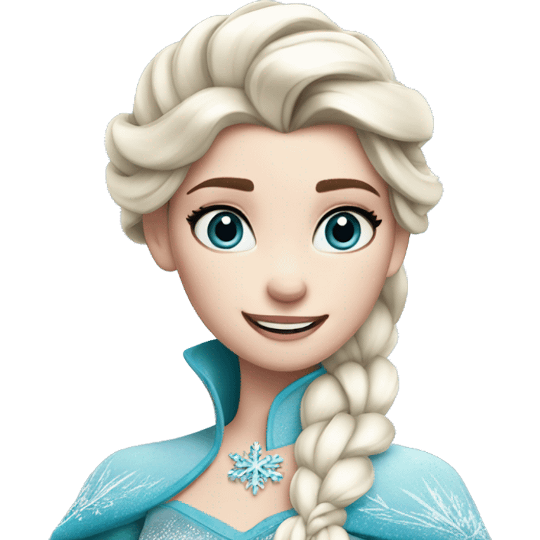 Elsa from Frozen emoji