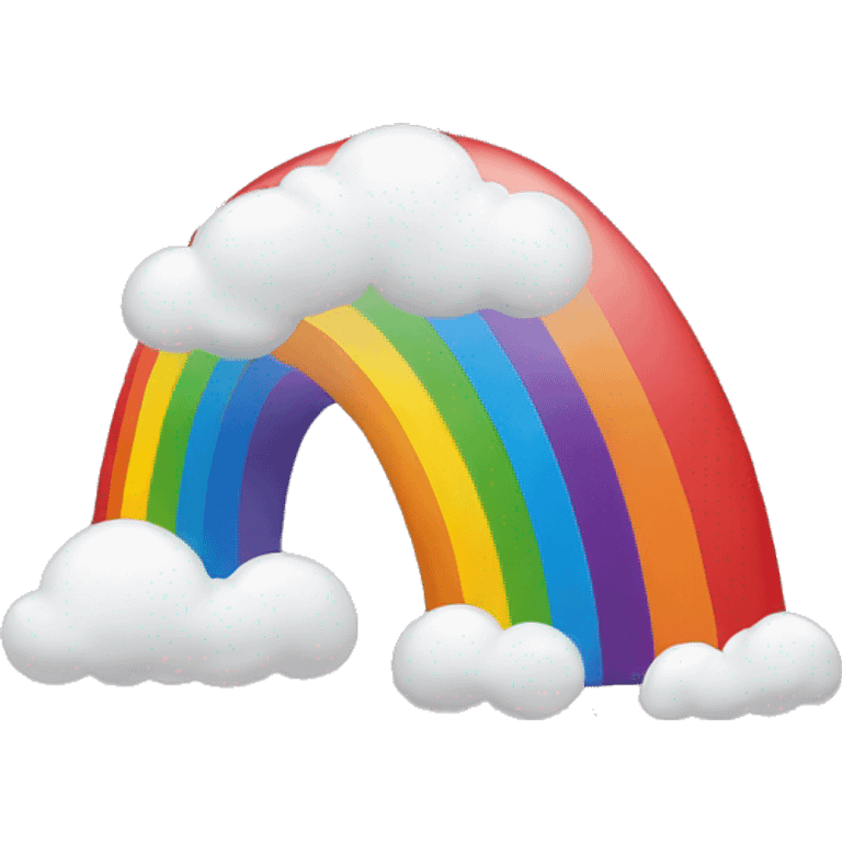 Rainbow happy emoji  emoji