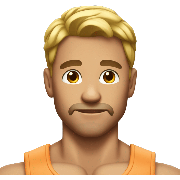 handsome muscular man emoji