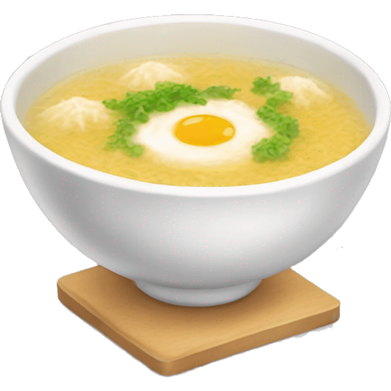 Egg drop soup emoji