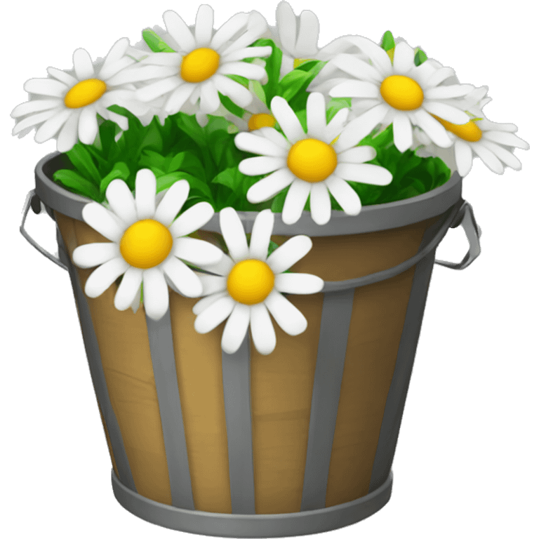 Daisy bucket emoji