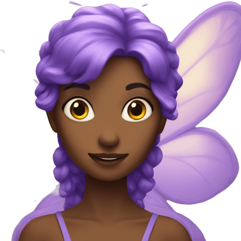 violet fairy emoji