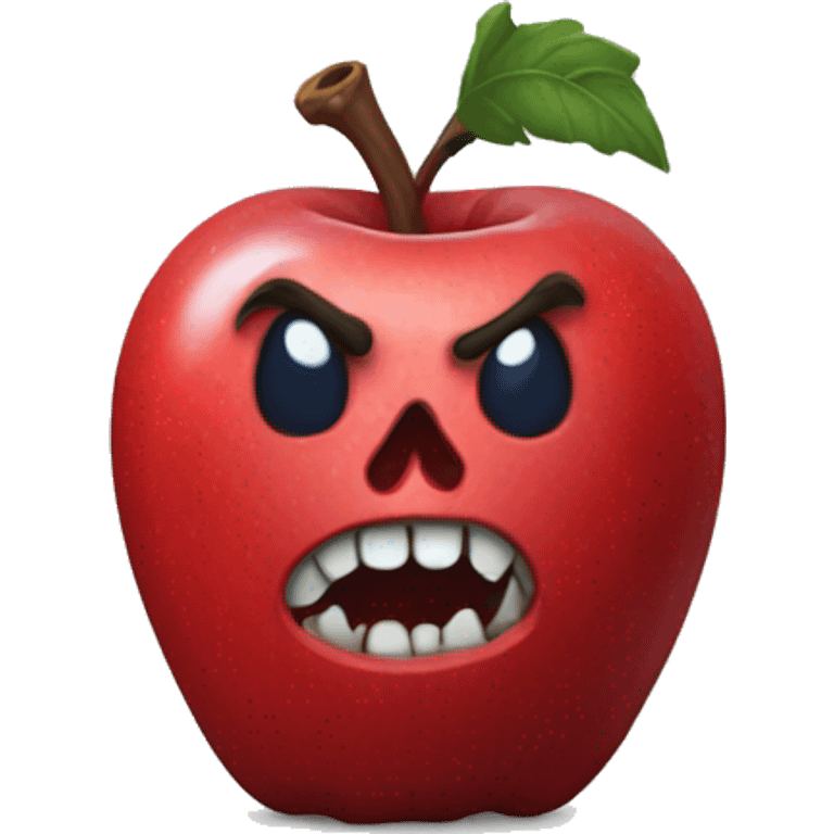 snow white poison apple emoji