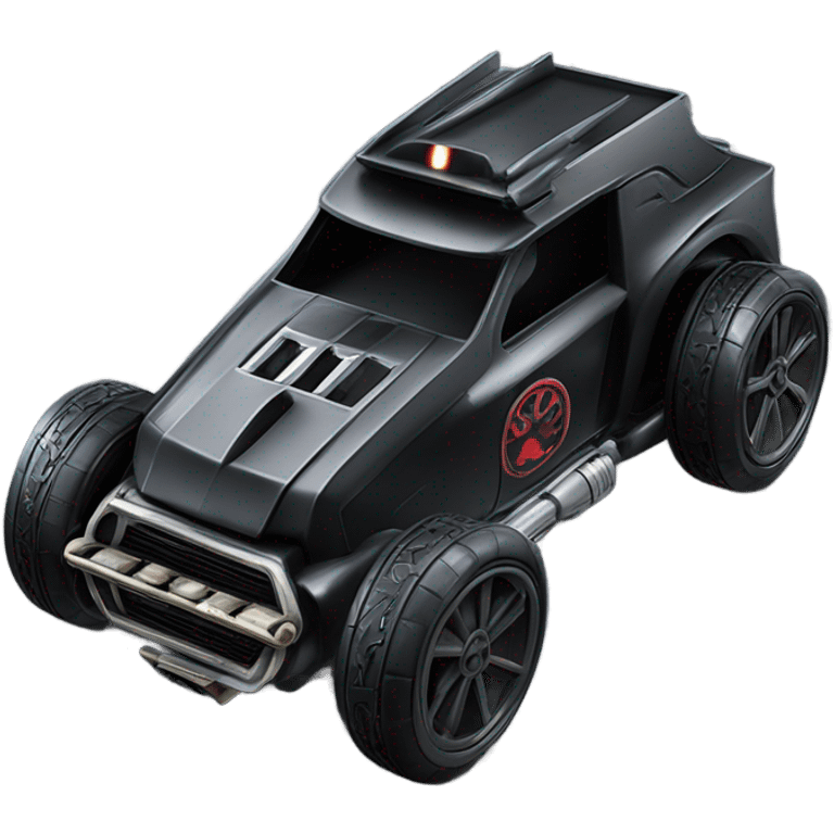 Hot wheels Hot rod Star Wars Death trooper’s race car  emoji