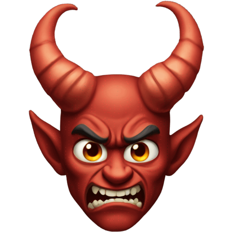 Realistic devil  emoji