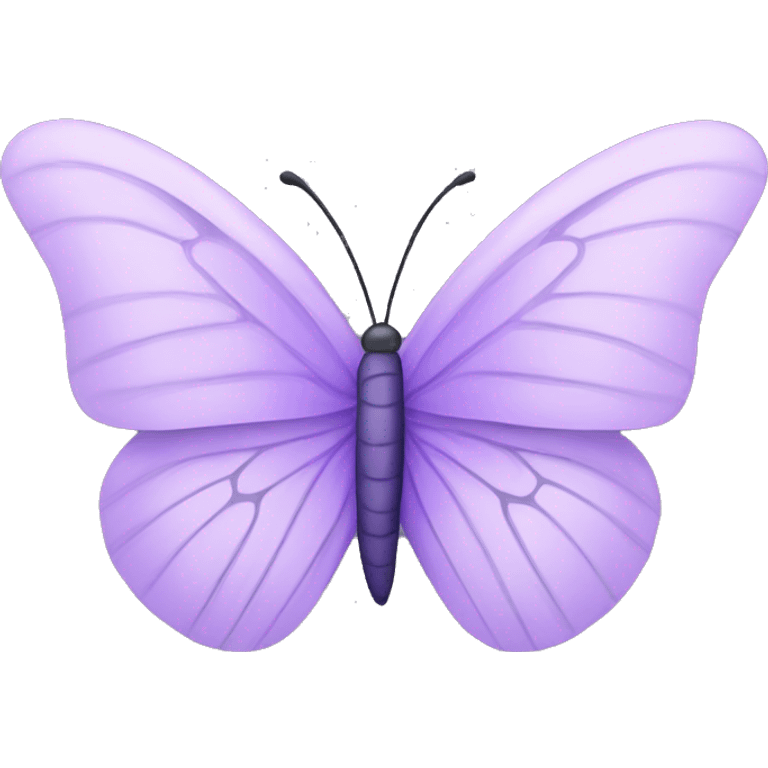 lavender butterfly  emoji