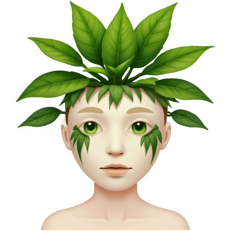 Plant face  emoji