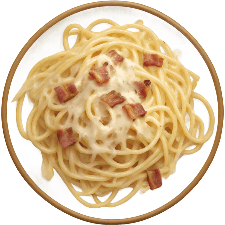 Carbonara pasta emoji