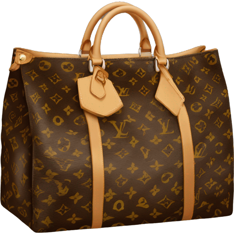 louis vuitton shopping bag emoji