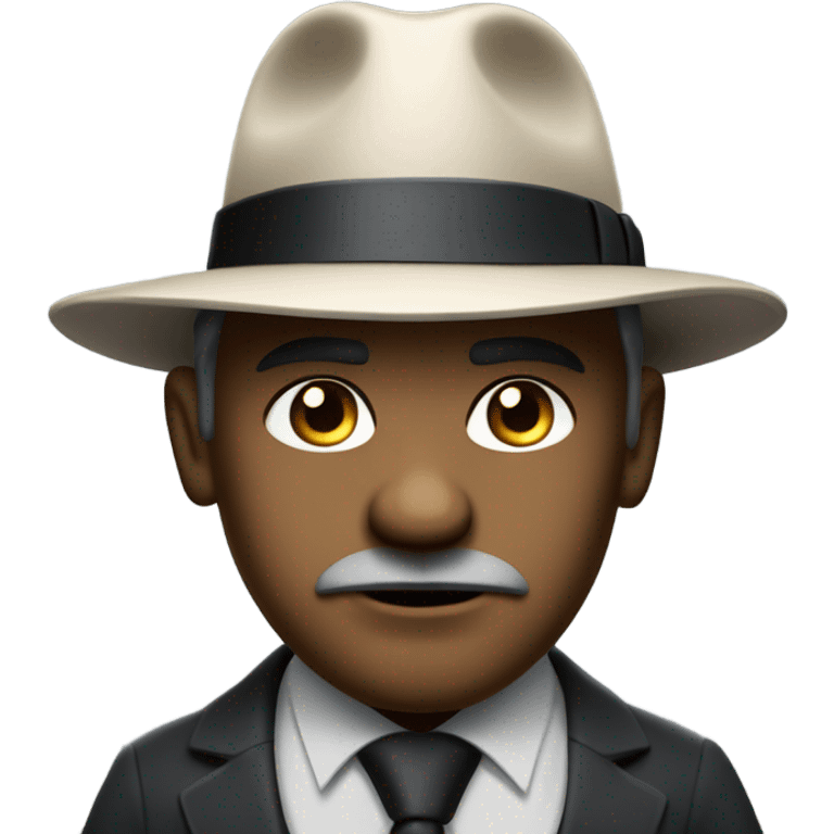 Mafia boss emoji