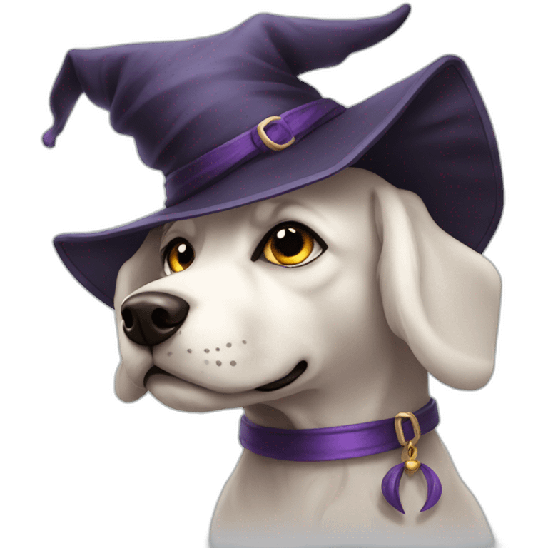 witchy pollux dog emoji