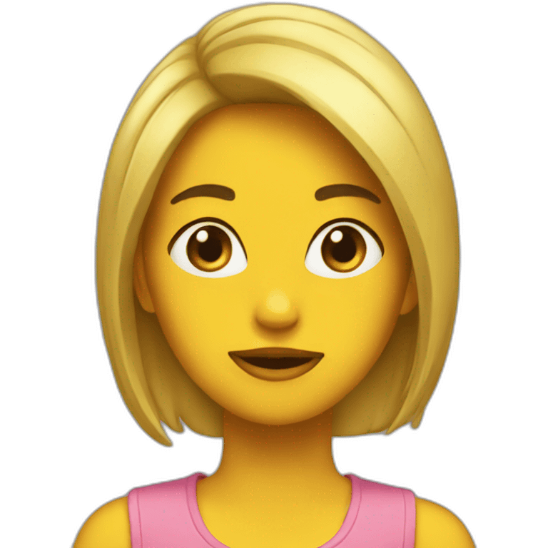 Chica emoji