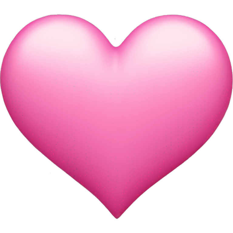 Pink heart  emoji