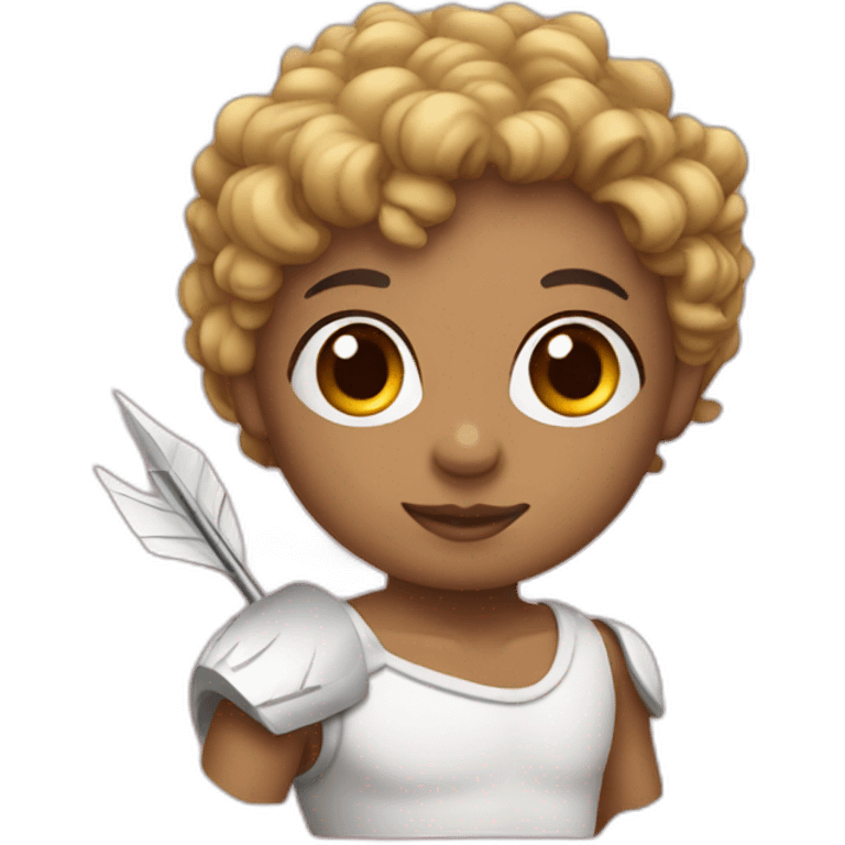 cupid light skin with an arrow emoji